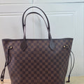 Louis Vuitton Neverfull MM Damier Ebene Tote Bag