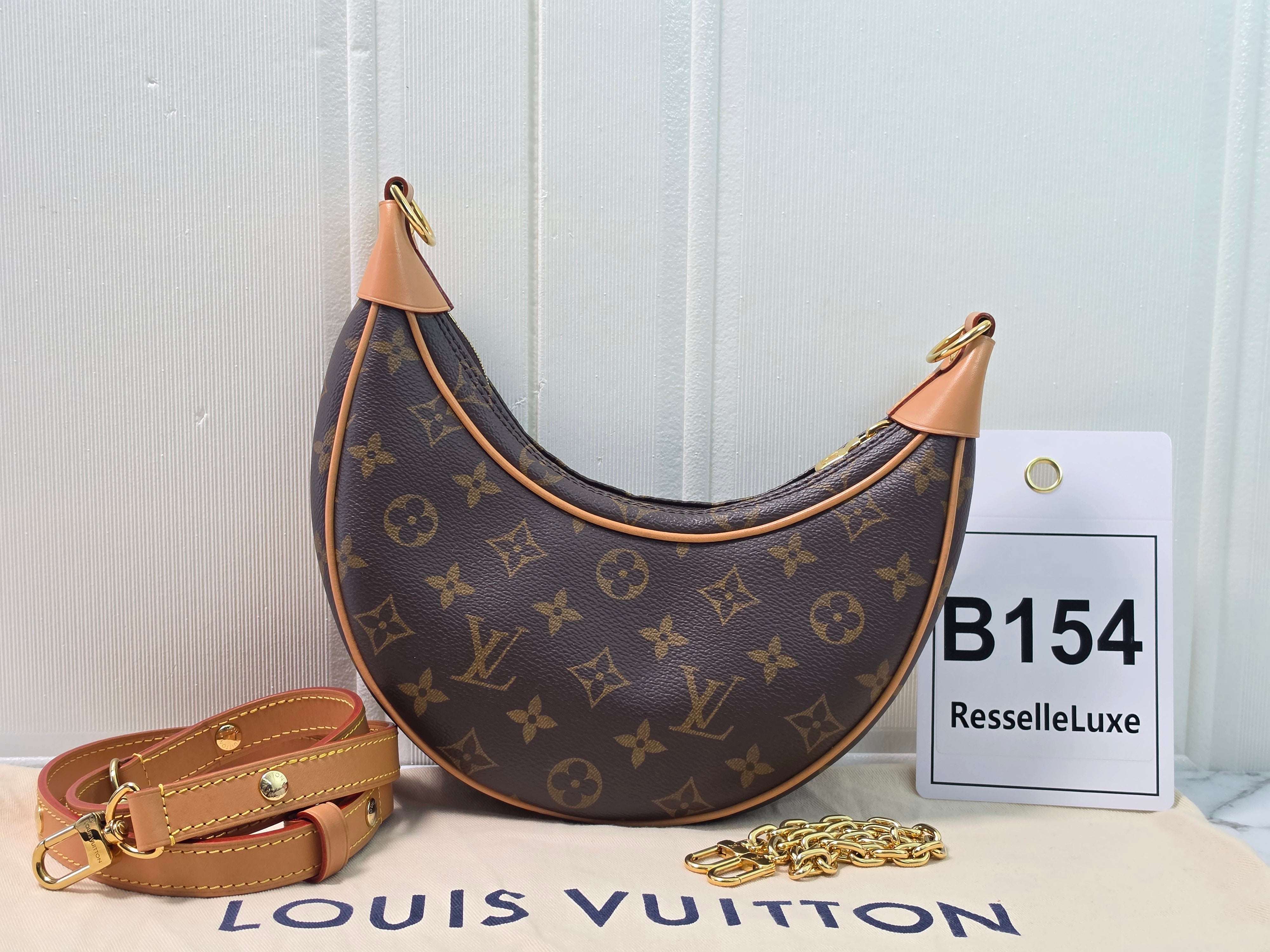 Louis Vuitton Loop Crescent Hobo Shoulder Bag
