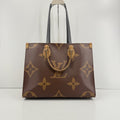 Louis Vuitton On the go MM Monogram Reverse Tote Bag