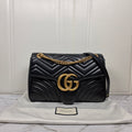 Gucci GG Marmont Flap Large  Black