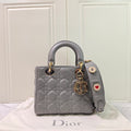 Dior Lady Dior Grey Small