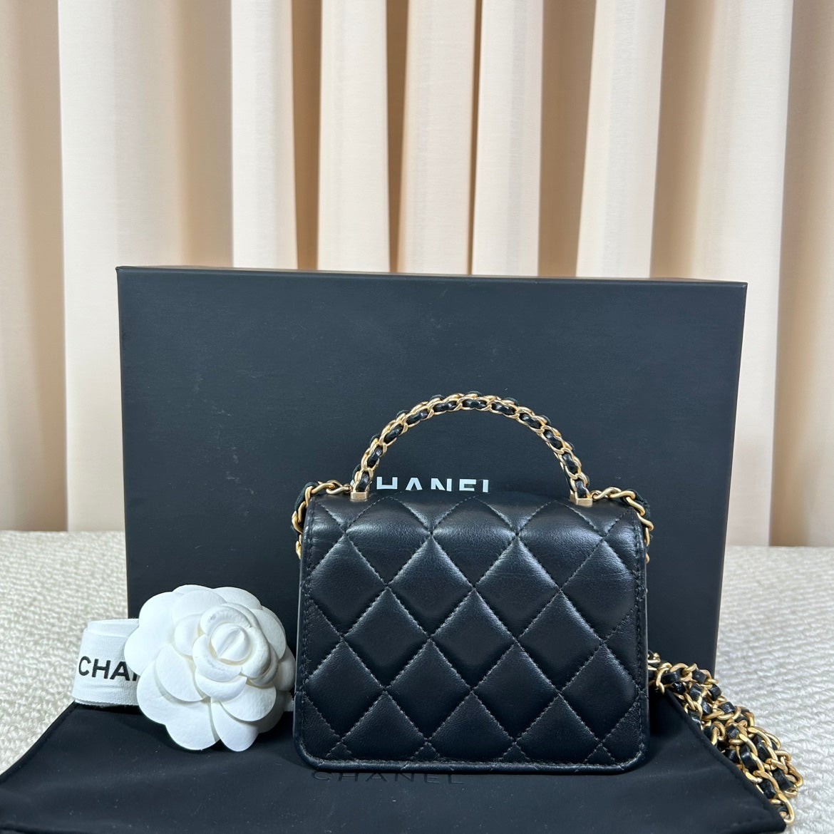 Chanel Mini Top Handle Bag