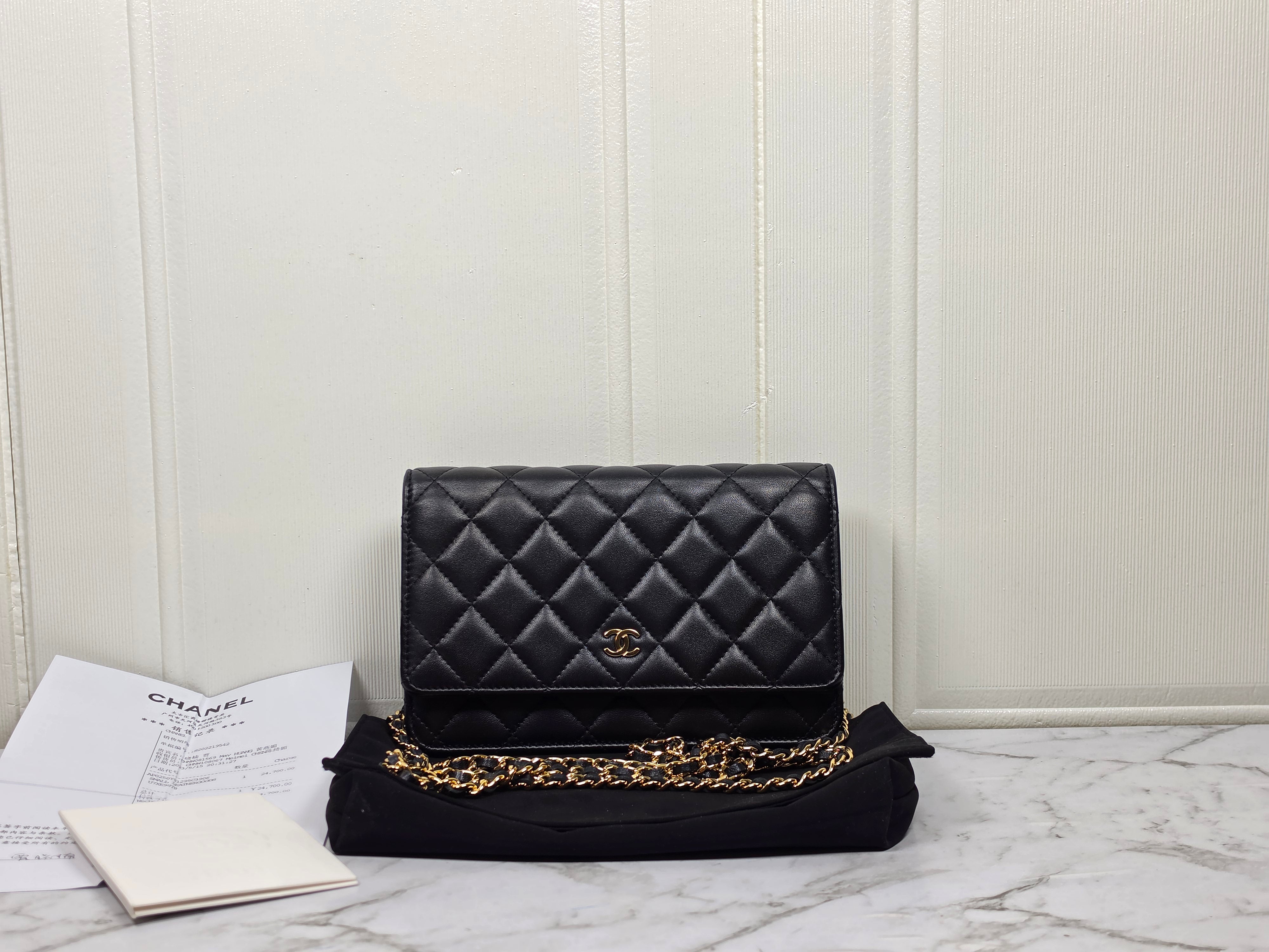 Chanel Wallet on Chain (WOC) Black